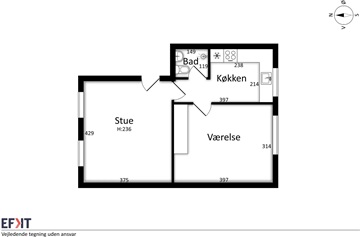 Billede 12. Lejlighed, Valdemarsgade, Aalborg 