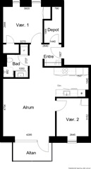 Photo 1. Apartment, Anna Anchers Vej, Aalborg SV 