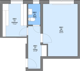 Photo 6. Apartment, Suensonsvej, Frederikshavn 