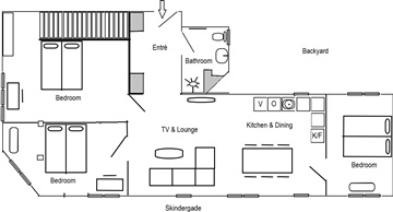 Billede 40. Lejlighed, Skindergade, København K 
