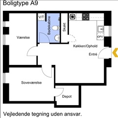 Photo 4. Apartment, Otto Brandenburgs Gade, Aarhus C 