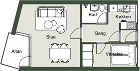 Billede 13. Lejlighed, Gl. Landevej, Herning 