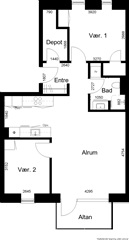 Photo 1. Apartment, Anna Anchers Vej, Aalborg SV 