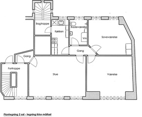 Billede 10. Lejlighed, Gravene, Viborg 