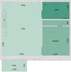 Billede 8. Lejlighed, Gyldenrisvej, Viborg 