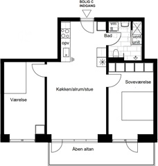 Billede 13. Lejlighed, Marsk Stigs Vej, Viborg 