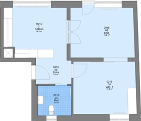 Billede 1. Lejlighed, Skottenborg, Viborg 