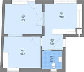 Billede 1. Lejlighed, Skottenborg, Viborg 