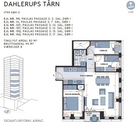 Billede 8. Lejlighed, Paulas Passage, København V 