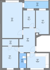 Billede 6. Lejlighed, Suensonsvej, Frederikshavn 