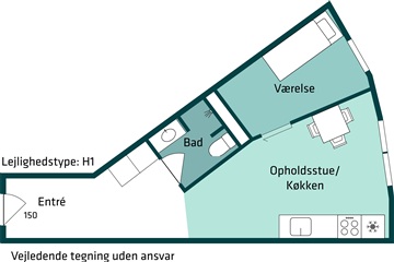Billede 6. Lejlighed, Vintervej, Aarhus V 