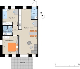 Billede 20. Lejlighed, Cirkelbuen, Hillerød 