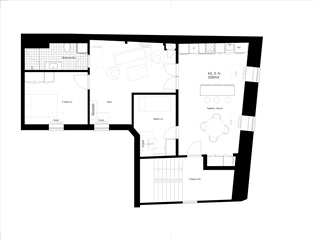 Billede 2. Lejlighed, Vestergade, Odense C 