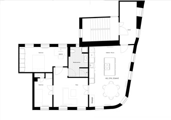 Billede 1. Lejlighed, Vestergade, Odense C 