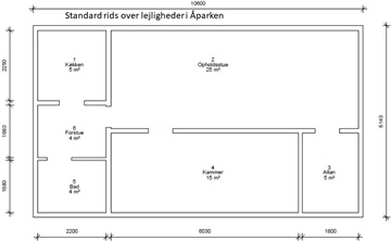 Billede 14. Lejlighed, Åparken, Nyborg 
