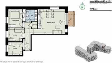 Photo 10. Apartment, Hannemanns Allé, København S 