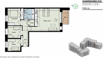 Photo 11. Apartment, Hannemanns Allé, København S 