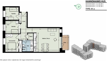 Photo 11. Apartment, Hannemanns Allé, København S 