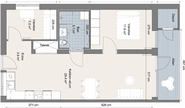 Billede 7. Lejlighed, Rønnebærvænget, Holbæk 