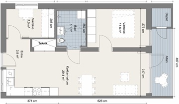 Photo 7. Apartment, Rønnebærvænget, Holbæk 