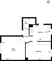 Billede 11. Lejlighed, Kayerødsgade, Aalborg 