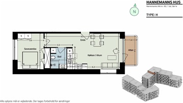 Billede 9. Lejlighed, Hannemanns Allé, København S 