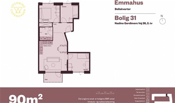 Photo 6. Apartment, Nadine Gordimers Vej, København S 