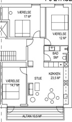 Billede 6. Lejlighed, Rådmandsgade, København N 