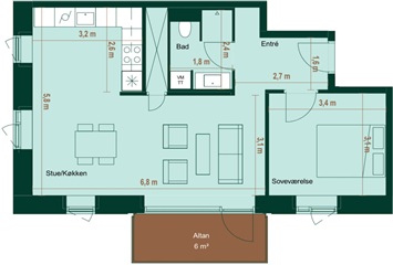 Billede 19. Lejlighed, Bomhusvej, København Ø 