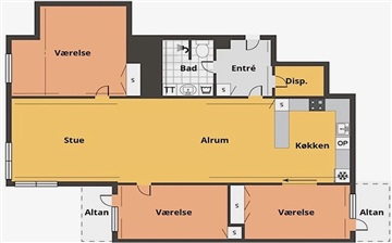 Billede 20. Lejlighed, Midtermolen, København Ø 