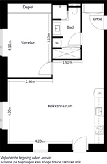 Billede 8. Lejlighed, Filmbyen, Hvidovre 