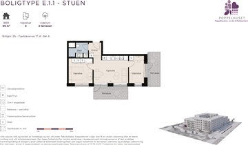 Billede 18. Lejlighed, Fjerkløvervej, Ballerup 