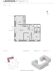 Billede 27. Lejlighed, Lækrogen, Albertslund 