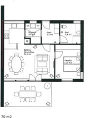 Billede 1. Lejlighed, Stegholt, Aabenraa 