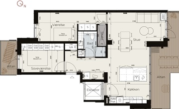 Billede 13. Lejlighed, Søndre Molevej, Køge 