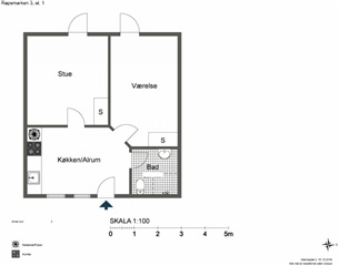 Billede 13. Lejlighed, Rapsmarken, Odense S 