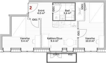 Photo 8. Apartment, Theklavej, København NV 