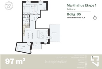 Billede 11. Lejlighed, Gertrude Steins Vej, København S 