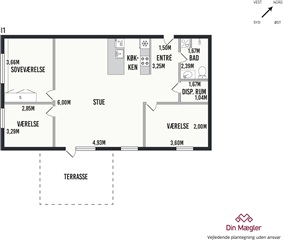 Billede 10. Lejlighed, Nerudas Alle, Aalborg Øst 