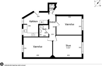 Billede 1. Lejlighed, Livjægergade, København Ø 