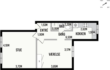 Billede 16. Lejlighed, Vestergade, Nørresundby 