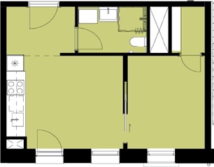 Photo 1. Apartment, Svendsgade, Aalborg 