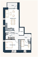 Photo 3. Apartment, Elementfabrikken, Brøndby 