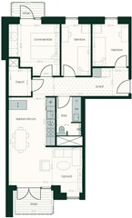 Photo 4. Apartment, Cikoriegade, Hedehusene 