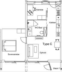 Photo 1. Apartment, Munkebjergvænget, Odense M 