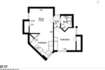 Billede 18. Lejlighed, Udsigten, Kolding 