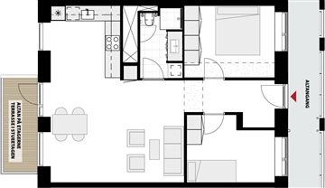Billede 8. Lejlighed, Søren Frichs Vej, Åbyhøj 