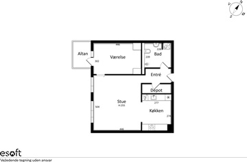 Billede 25. Lejlighed, Munkeengen, Hillerød 