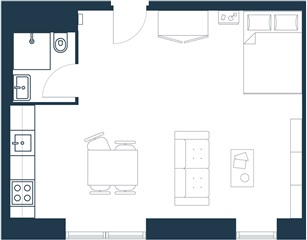 Billede 3. Lejlighed, Trekroner Centervej, Roskilde 