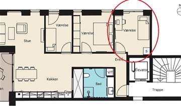 Photo 11. Room, Linus Paulings Vej, København SV 